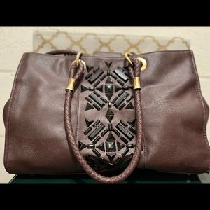 Brown casual bag